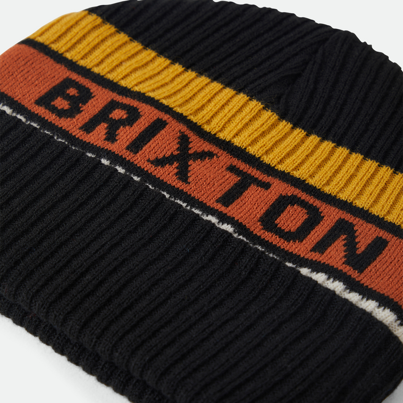 Bonnet  de Brixton - Rainier Striped Beanie - pour Unisexe - multicolore - brixton - View 2