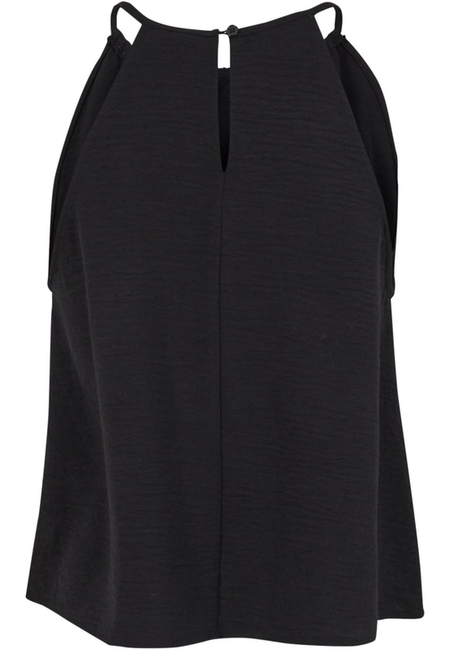 Top  de Urban Classics - Haut Structuré - XS à XL - pour Femme - noir - Urban Classics - View 2