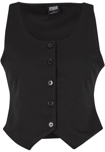 Veste  de Urban Classics - Veston en Jersey - XS à XL - pour Femme - noir - Urban Classics