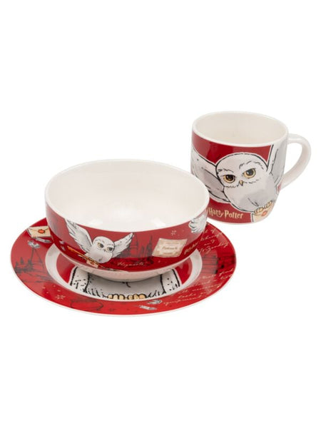 Ensemble petit déjeuner  de Harry Potter - Hedwige, La Chouette - pour Indifférent - multicolore - Harry Potter