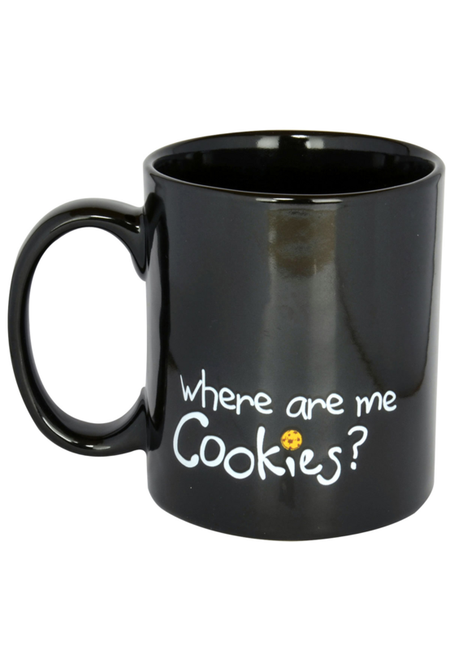 Mug  de Sesame Street - Cookies - pour Indifférent - noir/bleu/blanc - Sesame Street - View 2