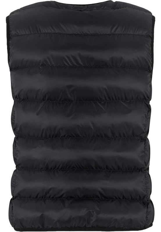 Veste  de Urban Classics - Doudoune Sans Manches Boutonnée - XS à XL - pour Femme - noir - Urban Classics - View 2