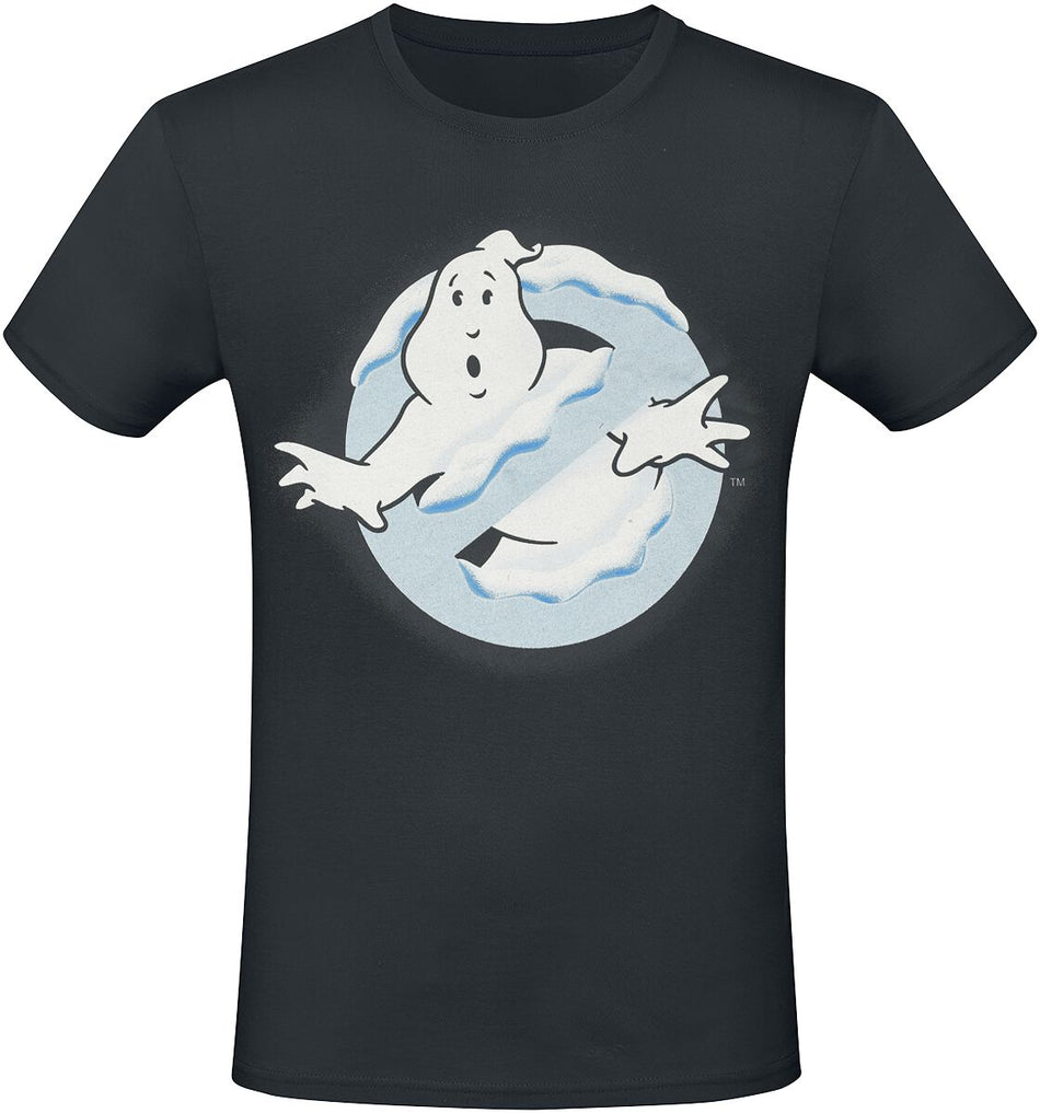 T-Shirt Manches courtes  de SOS Fantômes - Frozen Logo - S à L - pour Homme - noir - SOS Fantômes