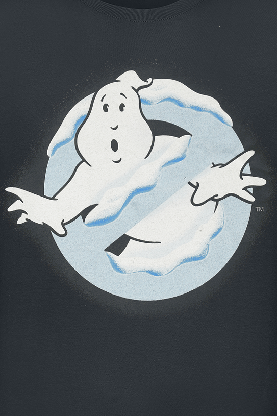 T-Shirt Manches courtes  de SOS Fantômes - Frozen Logo - S à L - pour Homme - noir - SOS Fantômes - View 2