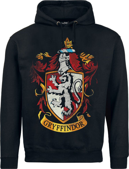 Sweat-shirt à capuche  de Harry Potter - Gryffondor - S à XXL - pour Homme - noir - Harry Potter
