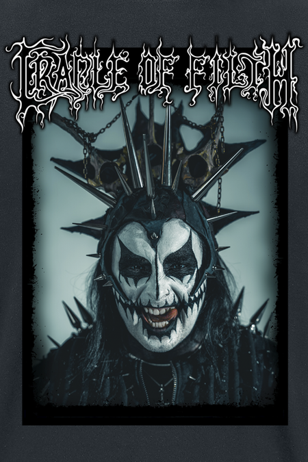 T-Shirt Manches courtes  de Cradle Of Filth - Dani Black - S à L - pour Homme - noir - Cradle Of Filth - View 2