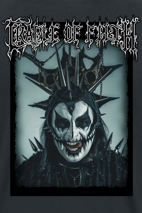 T-Shirt Manches courtes  de Cradle Of Filth - Dani Black - S à L - pour Homme - noir - Cradle Of Filth - View 2