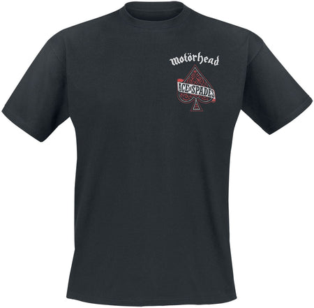 T-Shirt Manches courtes  de Motörhead - The Only Card - S à 4XL - pour Homme - noir - Motörhead