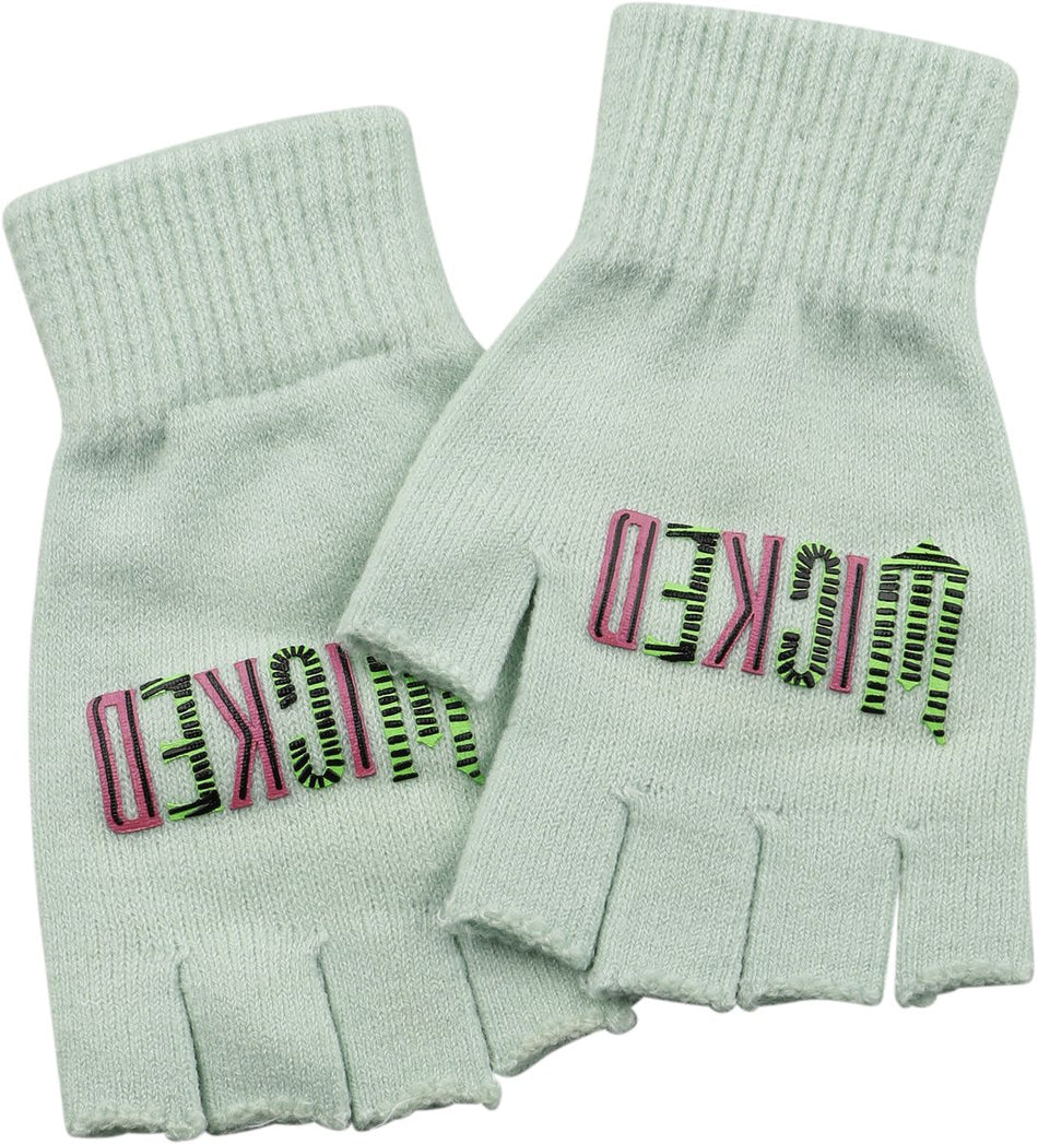 Mitaines  de Wicked - Logo Fingerless Gloves - pour Femme - vert - Wicked