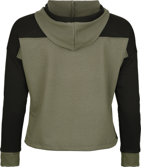Sweat-shirt à capuche  de Jurassic Park - Jurassic World - Reflections - S à XXL - pour Femme - vert/noir - Jurassic Park - View 2