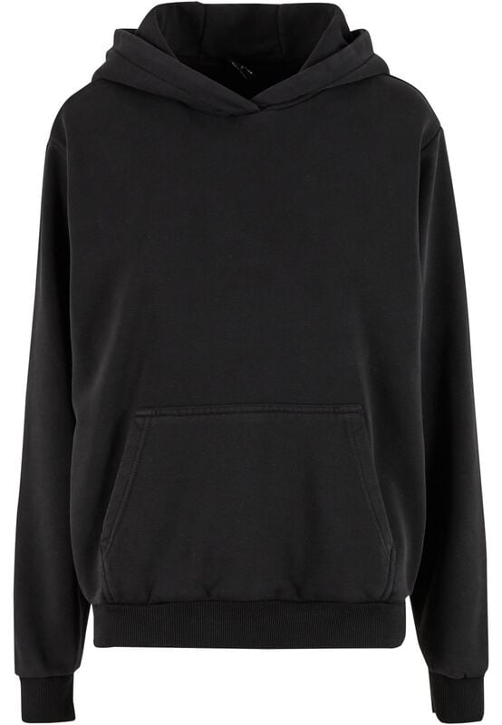 Sweat-shirt à capuche  de Urban Classics - Sweat à Capuche Vintage - XS à M - pour Femme - noir - Urban Classics