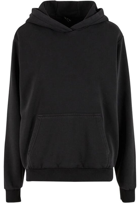 Sweat-shirt à capuche  de Urban Classics - Sweat à Capuche Vintage - XS à M - pour Femme - noir - Urban Classics