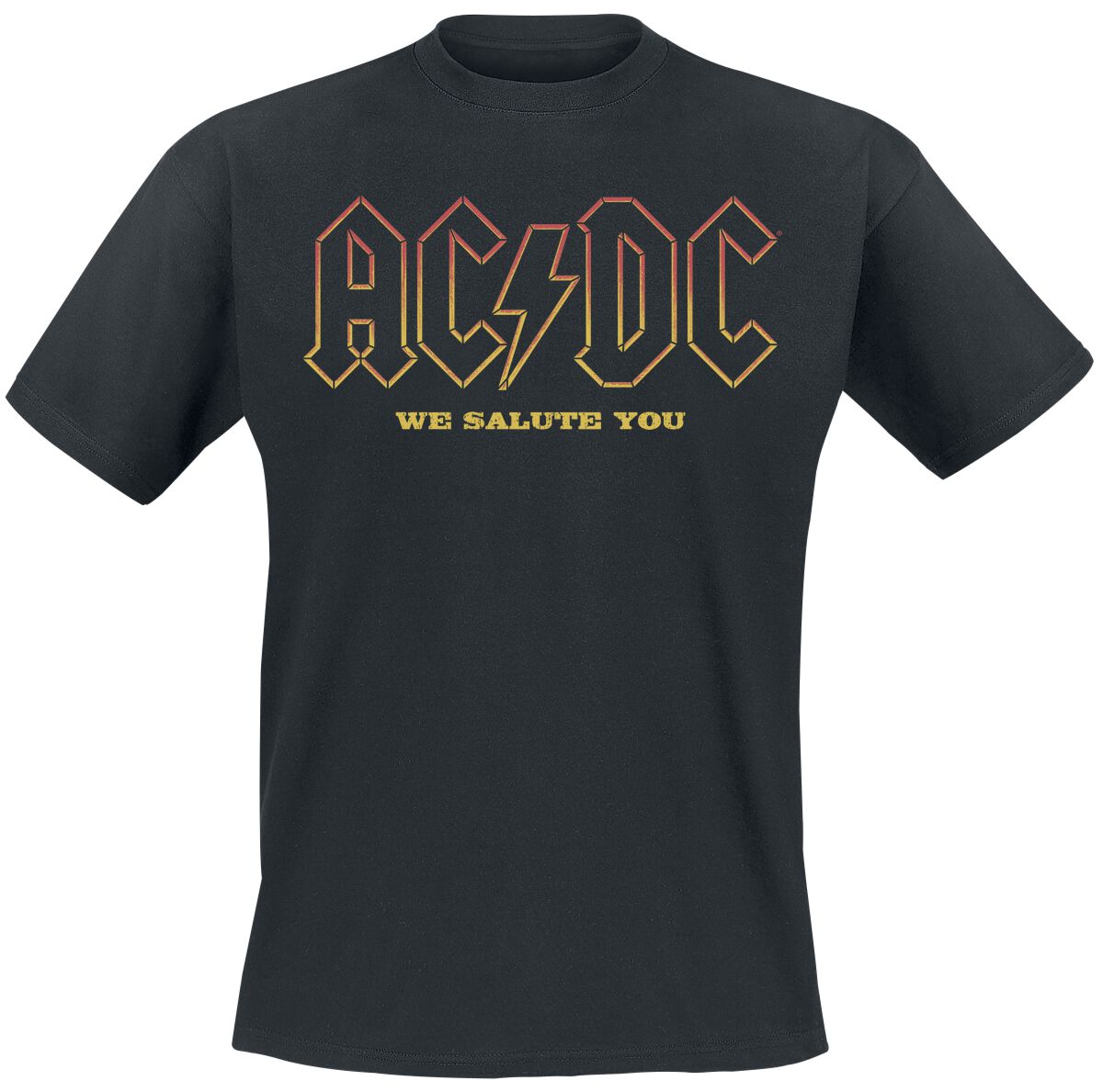 T-Shirt Manches courtes  de AC/DC - About To Rock Salute - S à 5XL - pour Homme - noir - AC/DC