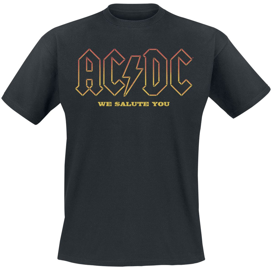 T-Shirt Manches courtes  de AC/DC - About To Rock Salute - S à 5XL - pour Homme - noir - AC/DC
