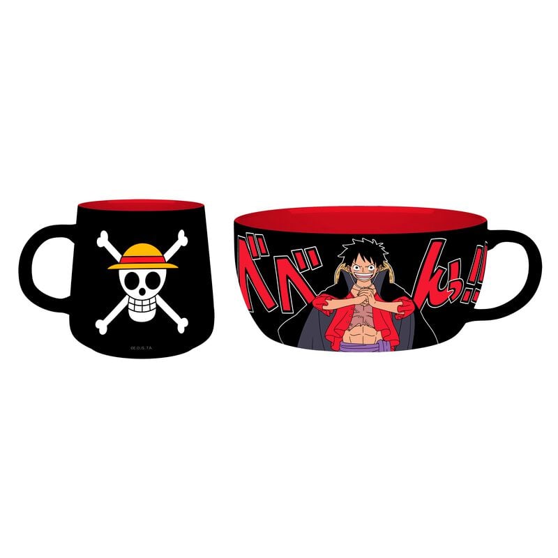 Ensemble petit déjeuner  de One Piece - Ruffy - pour Unisexe - multicolore - One Piece