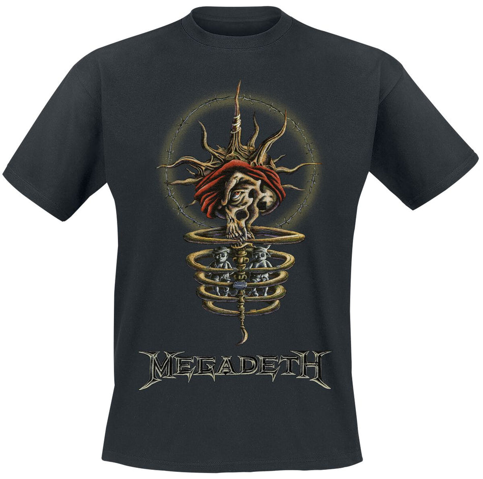 T-Shirt Manches courtes  de Megadeth - Youthanasia 1995 - North American Tour - S à 4XL - pour Homme - noir - Megadeth
