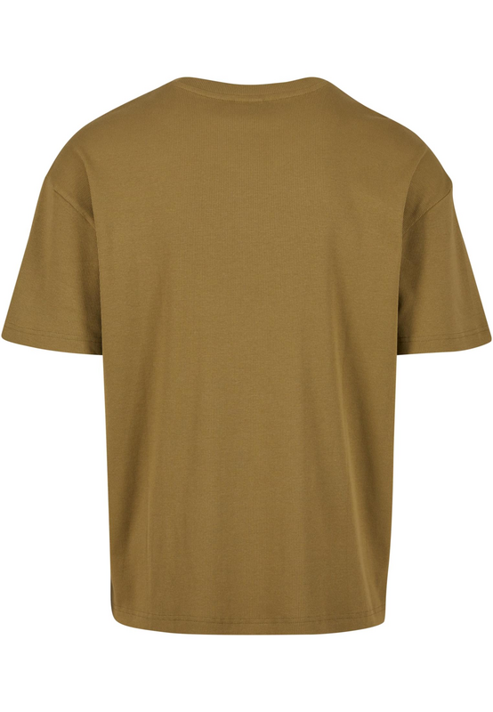 T-Shirt Manches courtes  de Urban Classics - T-Shirt Côtelé - S à XXL - pour Homme - olive - Urban Classics - View 2