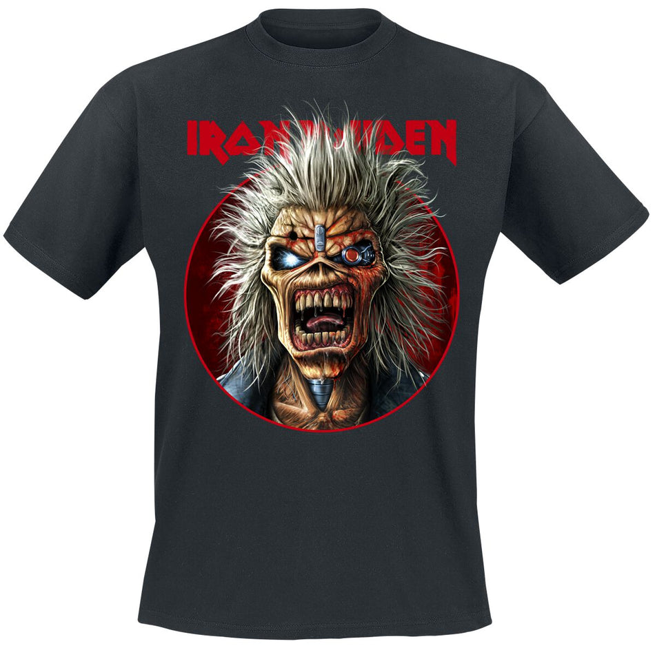 T-Shirt Manches courtes  de Iron Maiden - Portrait Ed Crop Circle - S à 4XL - pour Homme - noir - Iron Maiden