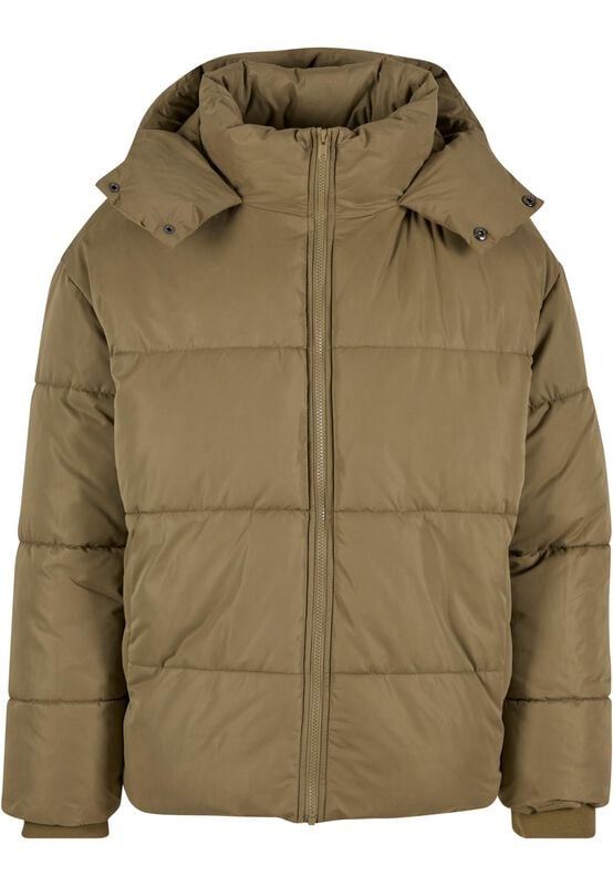 Manteau d'hiver  de Urban Classics - Doudoune avec Capuche - S à XXL - pour Homme - olive - Urban Classics