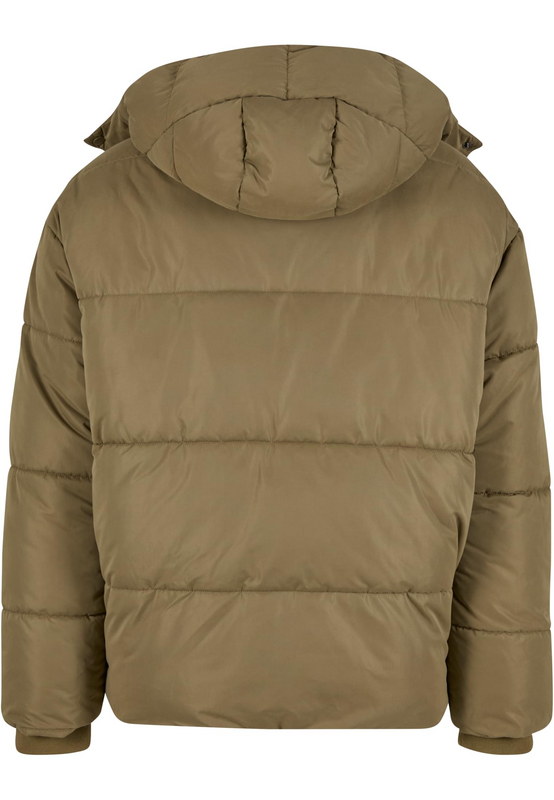 Manteau d'hiver  de Urban Classics - Doudoune avec Capuche - S à XXL - pour Homme - olive - Urban Classics - View 2