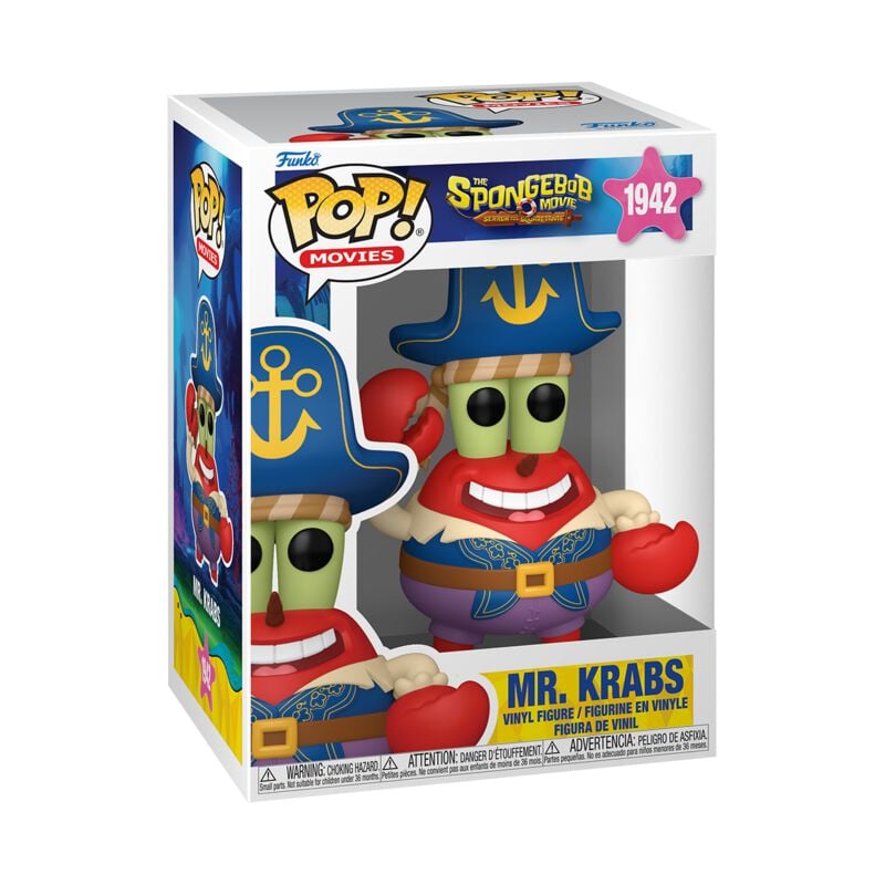 Bob L'Éponge - Bob l'Éponge Le Film - M. Krabs (Pop! Movies) - Funko Pop! n°1942 - Funko Pop! - Funko Shop Europe - Bob L'Éponge