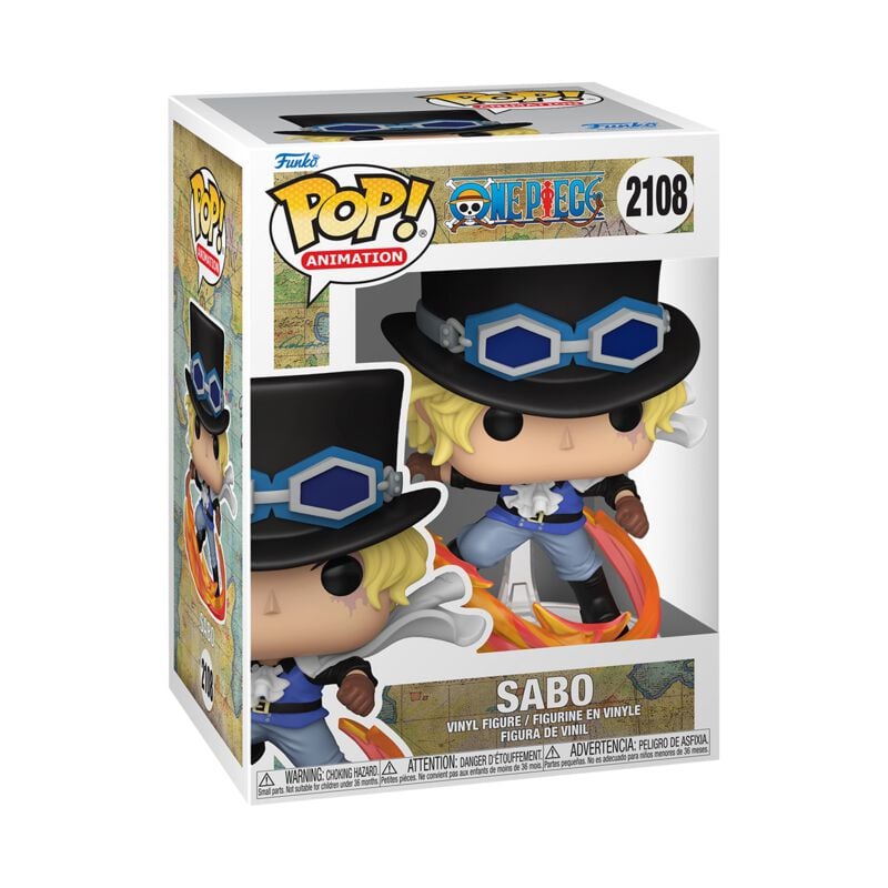 One Piece - Sabo (Pop! Animation) - Funko Pop! n°2108 - Funko Pop! - Funko Shop Europe - One Piece