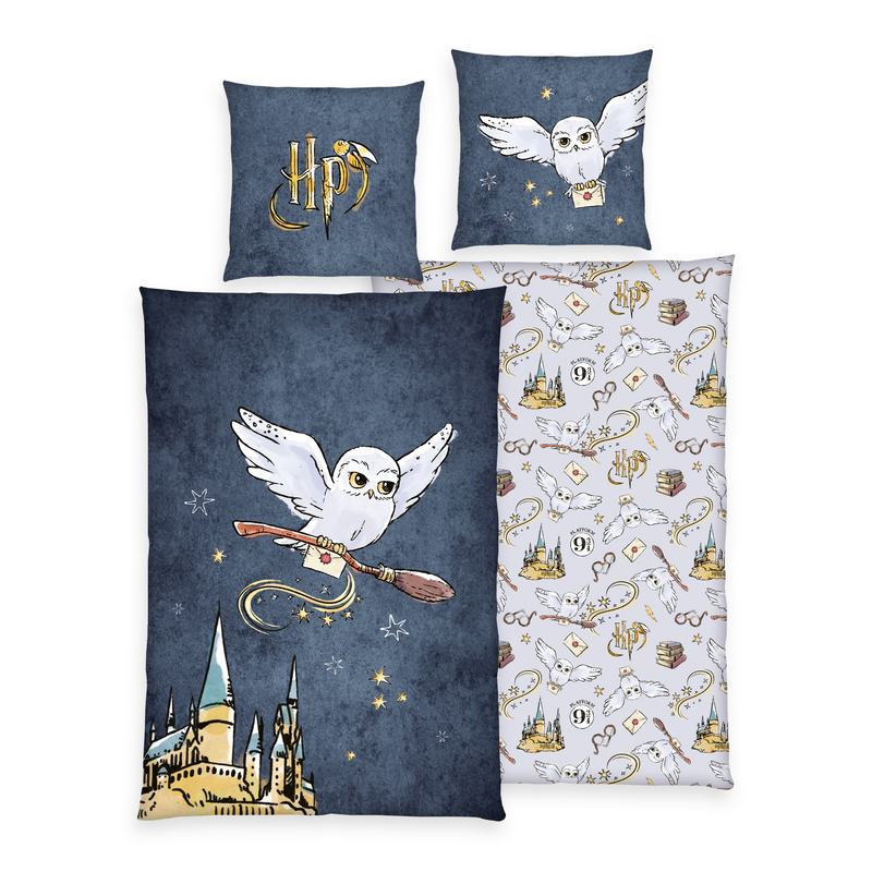 Parure de lit  de Harry Potter - Hedwige - pour Unisexe - multicolore - Harry Potter - View 2