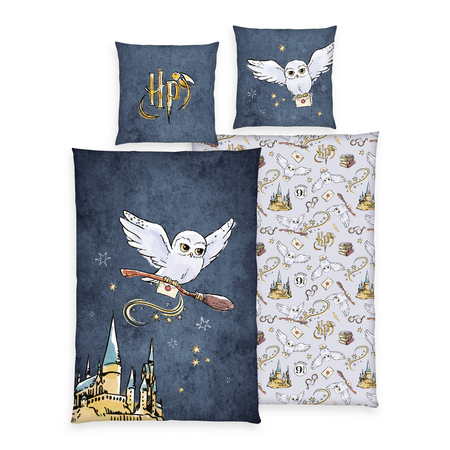 Parure de lit  de Harry Potter - Hedwige - pour Unisexe - multicolore - Harry Potter - View 2