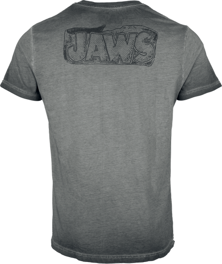 T-Shirt Manches courtes  de Jaws - Jaws - Comic - S à 4XL - pour Homme - gris - Jaws - View 2