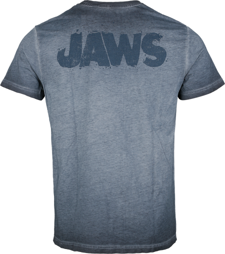 T-Shirt Manches courtes  de Jaws - Jaws - Poster - S à 4XL - pour Homme - bleu - Jaws - View 2