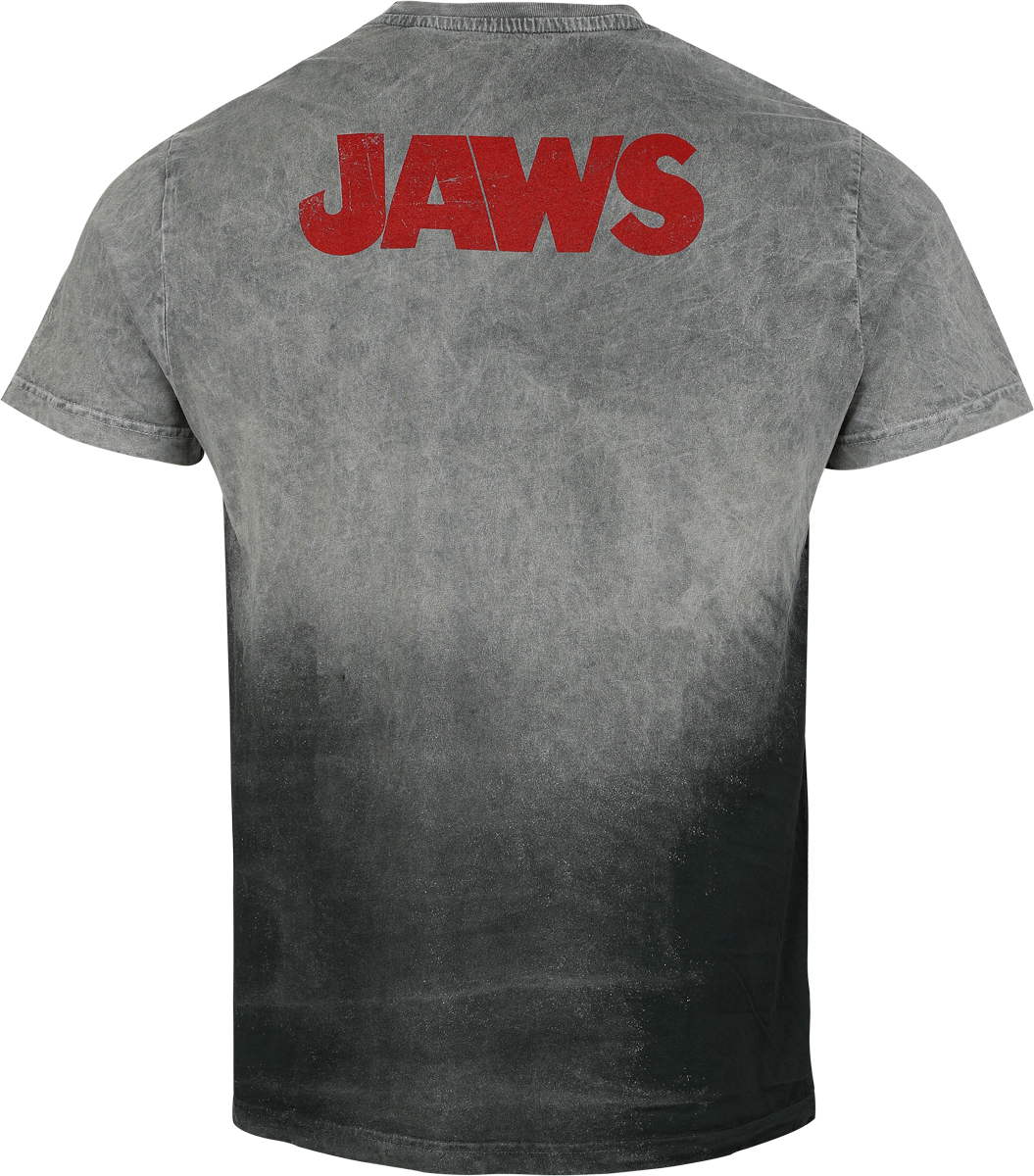 T-Shirt Manches courtes  de Jaws - Jaws - Blue Shark - S à XL - pour Homme - noir - Jaws - View 2