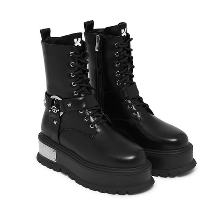 Bottes Gothic de KOI - Ghost - The Imperator Hardware Platform Boots - EU36 à EU43 - pour Femme - noir - KOI