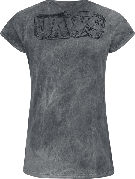 T-Shirt Manches courtes  de Jaws - Jaws - Comic - S à 4XL - pour Femme - gris - Jaws - View 2
