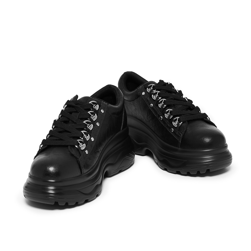 Baskets Gothic de KOI - Ghost - Zenith Men's Crucifix Chunky Trainers - EU41 à EU46 - pour Homme - noir - KOI - View 2
