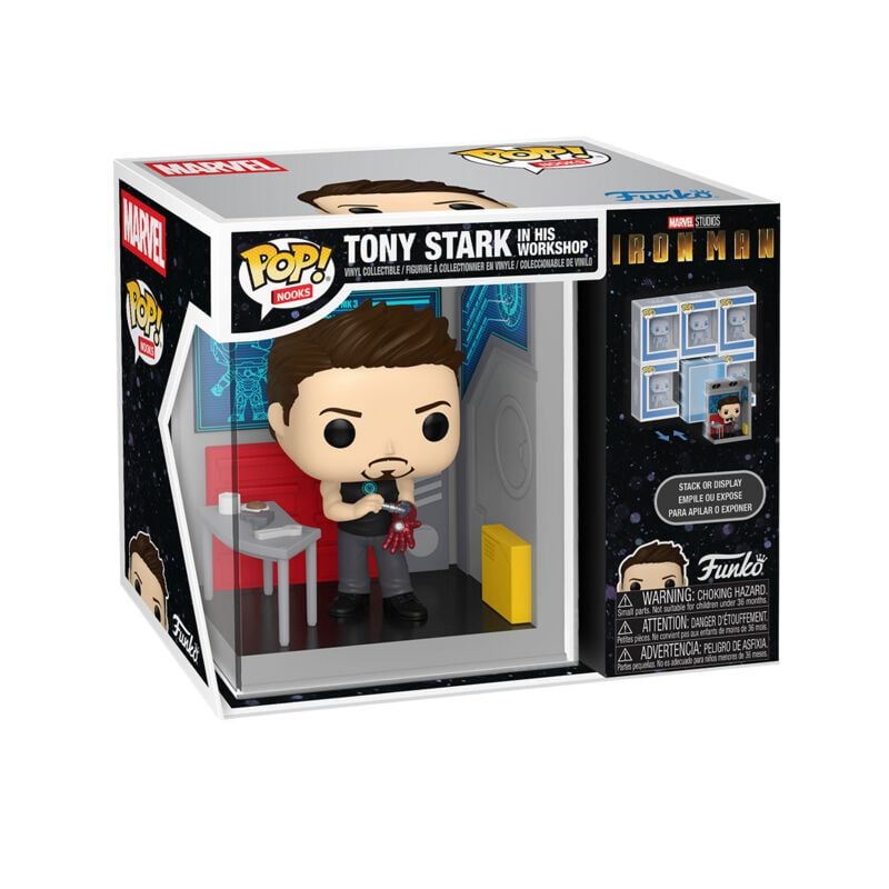 Iron Man - Marvel - Tony Stark dans son Atelier (Pop! Nooks) - Funko Pop! - Funko Pop! - Funko Shop Europe - Iron Man