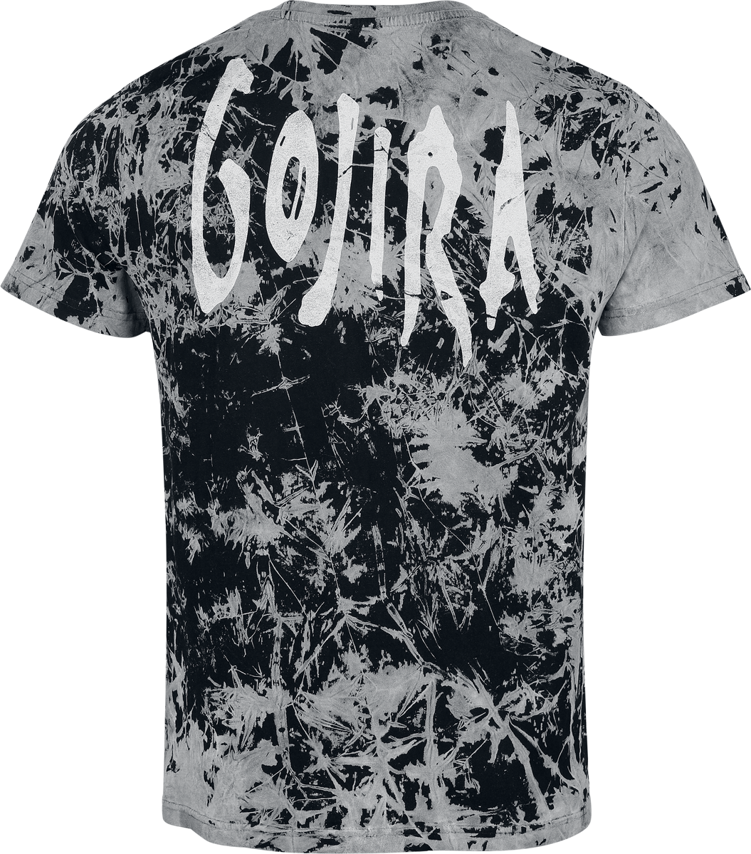 T-Shirt Manches courtes  de Gojira - Whale Sun Moon - S à 3XL - pour Homme - noir/gris - Gojira - View 2