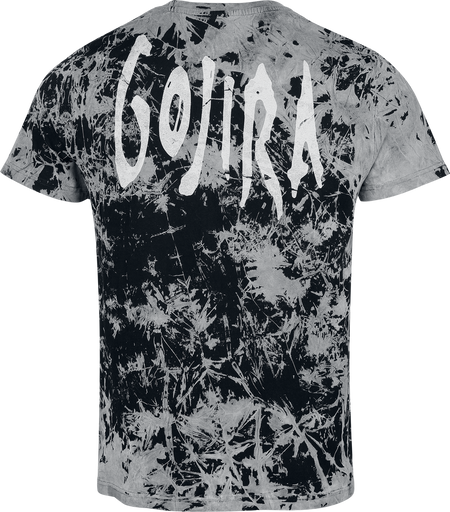 T-Shirt Manches courtes  de Gojira - Whale Sun Moon - S à 4XL - pour Homme - noir/gris - Gojira - View 2