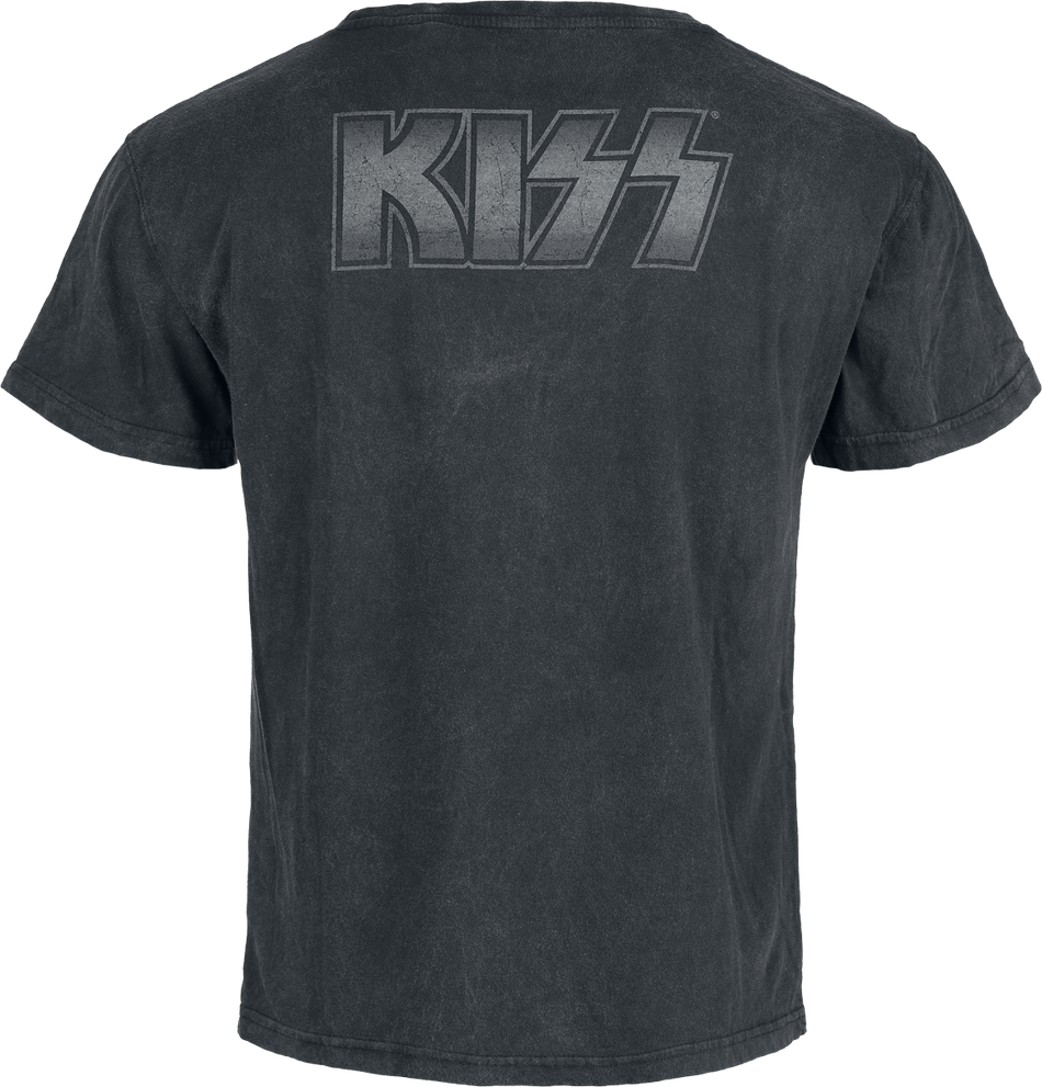 T-Shirt Manches courtes  de Kiss - Band Icons - S à 4XL - pour Homme - anthracite - Kiss - View 2