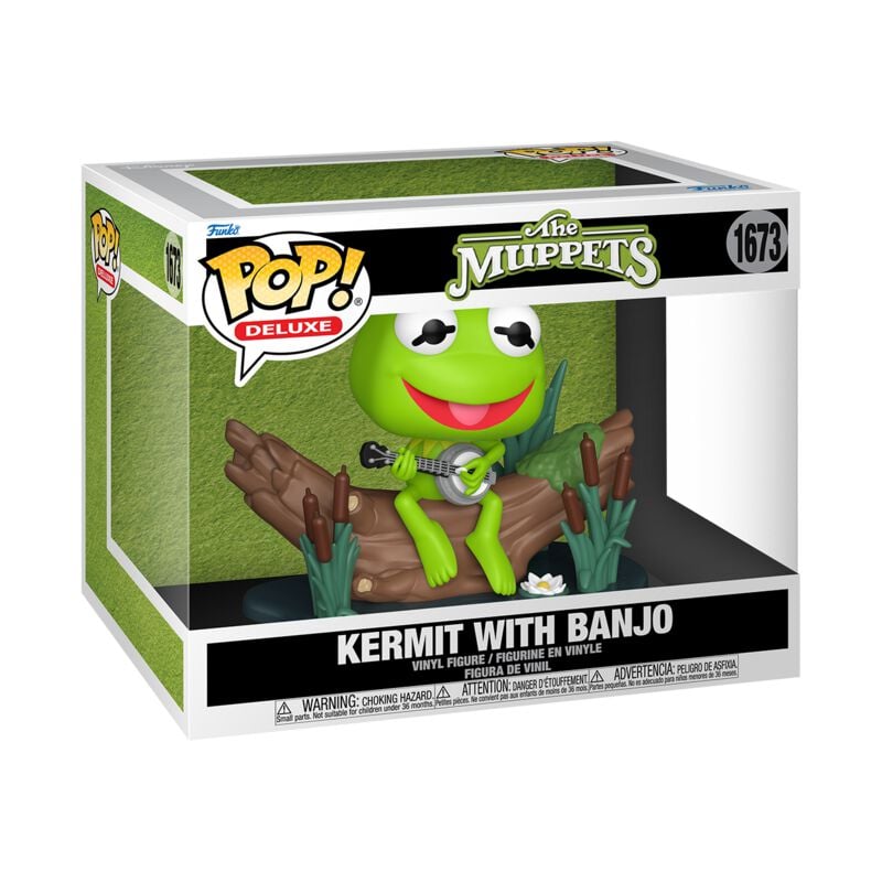 Le Muppet Show - Kermit avec Banjo (Pop! Deluxe) - Funko Pop! n°1673 - Funko Pop! - Funko Shop Europe - Le Muppet Show