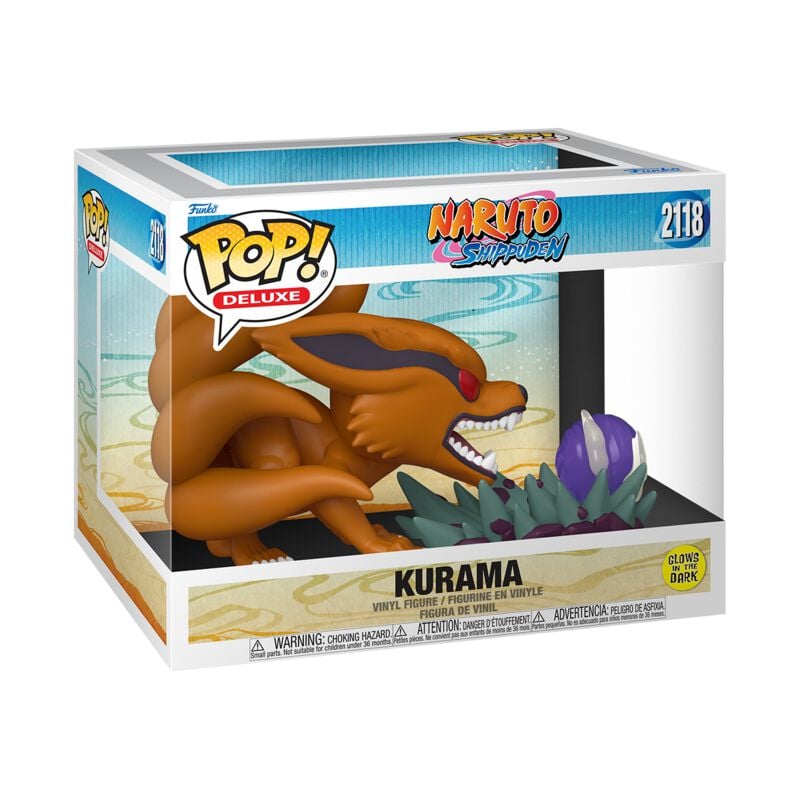 Naruto - Kurama (Pop! Deluxe) Phosphorescent - Funko Pop! n°2118 - Funko Pop! - Funko Shop Europe - Naruto