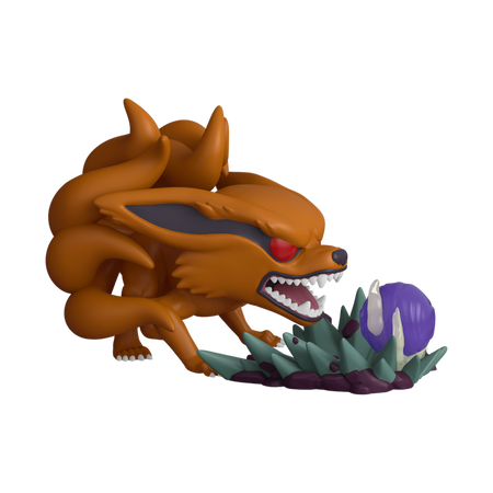 Naruto - Kurama (Pop! Deluxe) Phosphorescent - Funko Pop! n°2118 - Funko Pop! - Funko Shop Europe - Naruto - View 2