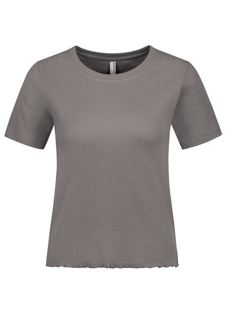 T-Shirt Manches courtes  de Eight2Nine - T-Shirt Femme - XS à XL - pour Femme - taupe - Eight2Nine