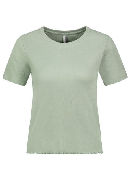 T-Shirt Manches courtes  de Eight2Nine - T-Shirt Femme - XS à M - pour Femme - vert - Eight2Nine