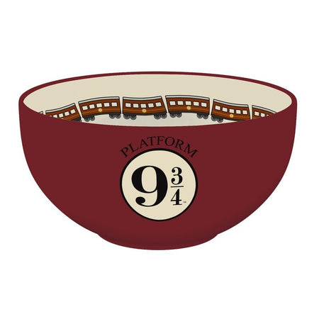 Bol à céréales  de Harry Potter - Voie 9 3/4 - pour Unisexe - rouge/beige - Harry Potter