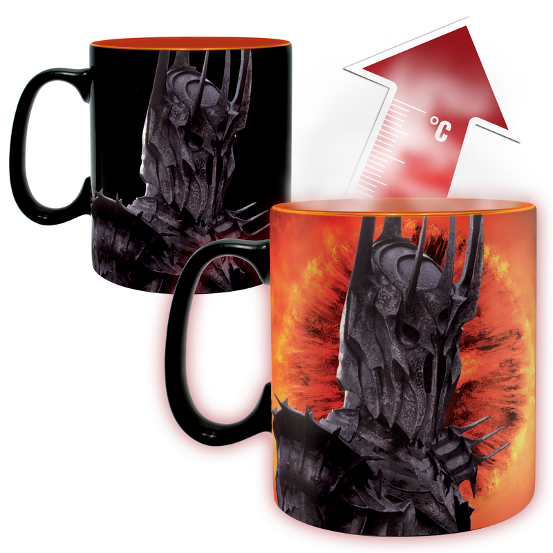 Mug  de Le Seigneur Des Anneaux - Sauron - Tasse mit Thermoeffekt - pour Unisexe - multicolore - Le Seigneur Des Anneaux - View 2