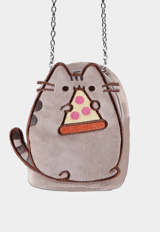 Sac à bandoulière  de Pusheen - Pizza - Micro Sac - pour Unisexe - multicolore - Pusheen