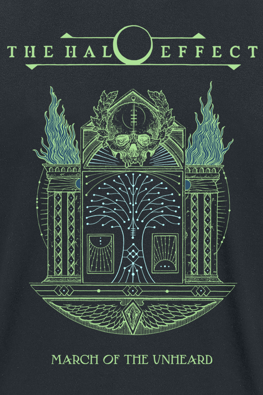 T-Shirt Manches courtes  de The Halo Effect - March of the Undead - S à L - pour Homme - noir - The Halo Effect - View 2