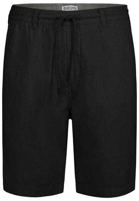Short  de Eight2Nine - Short Chino Lin Homme - 30 à 34 - pour Homme - noir - Eight2Nine