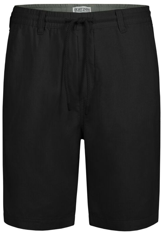 Short  de Eight2Nine - Short Chino Lin Homme - 30 à 34 - pour Homme - noir - Eight2Nine