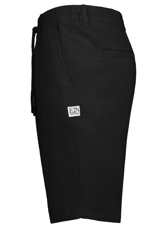 Short  de Eight2Nine - Short Chino Lin Homme - 30 à 34 - pour Homme - noir - Eight2Nine - View 2